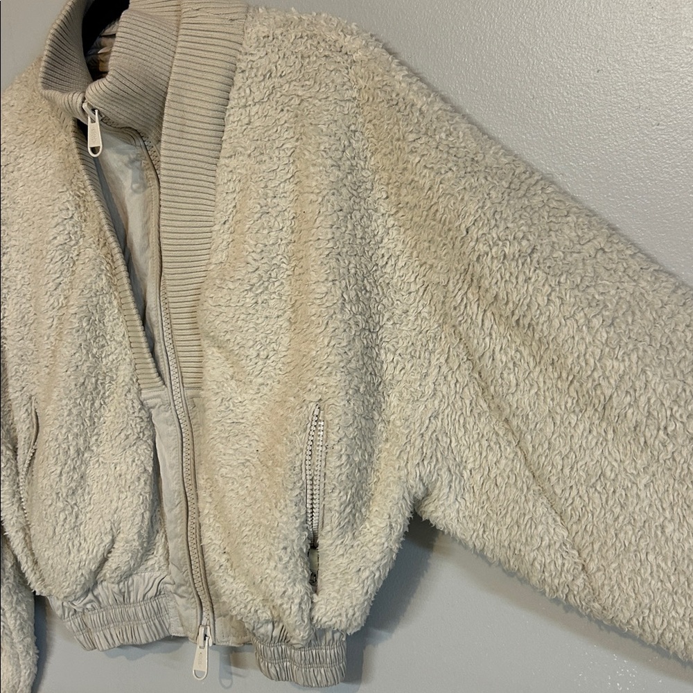 FP Movement by Free People Ivory Teddy Jacket - Picture 7 of 9